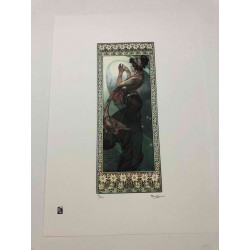 Setul off set litografie Alphonse Mucha 50x70 cm