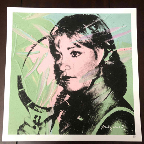 Andy Warhol Lithograph off set 50x50 cm certified