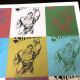 Andy Warhol Lithographie hors set 50x50 cm certifiée