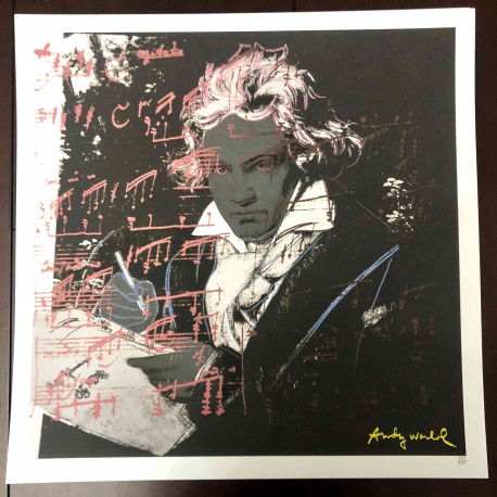 Andy Warhol Lithograph off set 50x50 cm certified