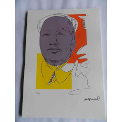 Andy Warhol Off set lithograph edition 125 cm 35x50