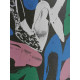 Andy Warhol Lithografie off-set editie 125 cm 35x50