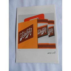 Andy Warhol Litografia off set edició 125 cm 35x50