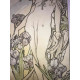 Alphonse Mucha lithograph off set 50x70 cm