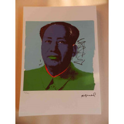 Andy Warhol Lithografie off-set editie 125 cm 35x50