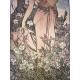 Lithographie von Alphonse Mucha, Offset 50x70 cm