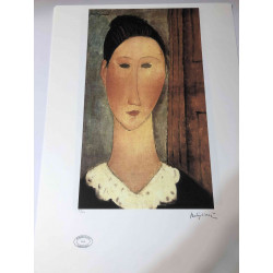 Amedeo Modigliani lithographie hors set 50x70 cm Archives Paris