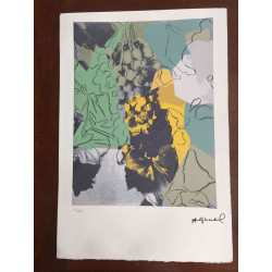 Andy Warhol Off set lithograph 100 cm edition 57x38