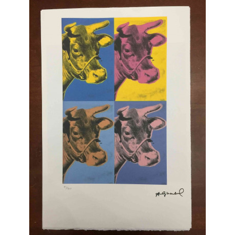 Andy Warhol Lithografie off-set editie 100 cm 57x38