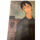 Amedeo Modigliani Lithographie Offset 50x70 cm Archives Paris