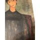 Amedeo Modigliani Lithographie Offset 50x70 cm Archives Paris