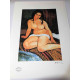 Amedeo Modigliani lithograph off set 50x70 cm Archives Paris