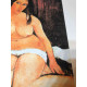 Amedeo Modigliani lithograph off set 50x70 cm Archives Paris