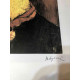 Amedeo Modigliani lithograph off set 50x70 cm Archives Paris