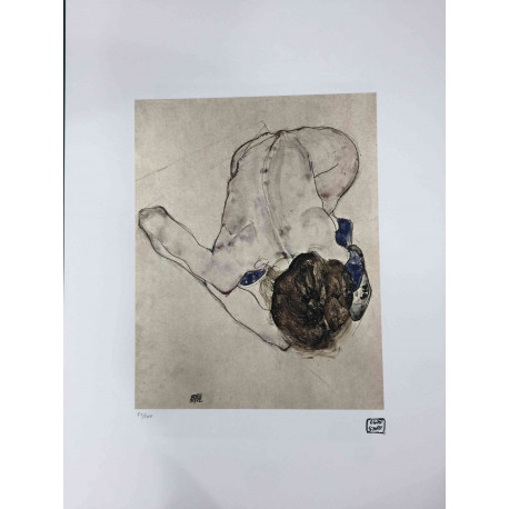 Egon Schiele Off set lithograph edition 200 cm 50x70