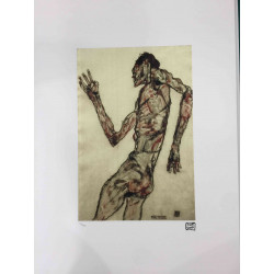 Egon Schiele Off set lithograph edition 200 cm 50x70