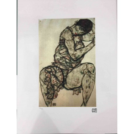 Egon Schiele Off set lithograph edition 200 cm 50x70