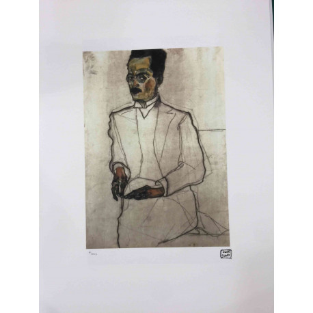 Egon Schiele Off set lithograph edition 200 cm 50x70