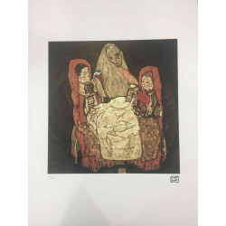 Egon Schiele Off set lithograph edition 200 cm 50x70