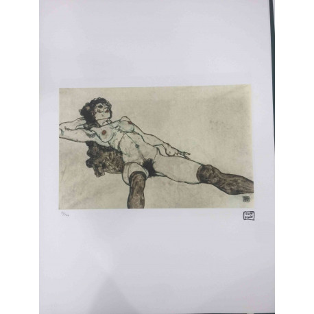 Egon Schiele Off set lithograph edition 200 cm 50x70