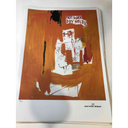 Litografia Basquiat off set 50x70 cm certificada