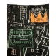 Basquiat Off set lithograph cm 50x70 certified