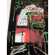 Basquiat Off set lithograph cm 50x70 certified