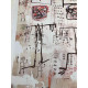 Basquiat Off set lithograph cm 50x70 certified