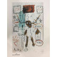 Basquiat Off set lithograph cm 50x70 certified Rupert edition