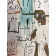 Basquiat Off set lithograph cm 50x70 certified Rupert edition