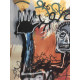 Basquiat Off set lithograph cm 50x70 certified Rupert edition