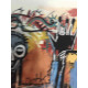 Basquiat Off set lithograph cm 50x70 certified Rupert edition