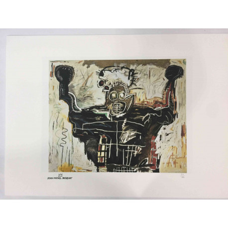 Basquiat Off set lithograph cm 50x70 certified Rupert edition