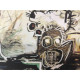 Basquiat Off set lithograph cm 50x70 certified Rupert edition