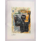 Basquiat Off set lithograph cm 50x70 certified Rupert edition