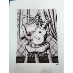 Fernando Botero Off set lithograph cm 50x65 certified