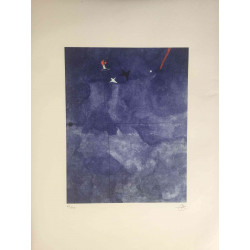 Joan Miro Lithographie hors set 56x76 cm certifiée