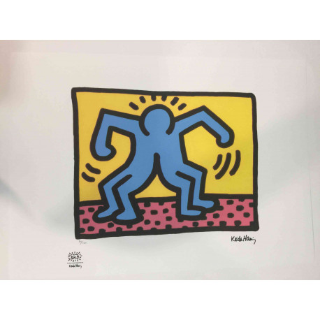 Set de litografía Keith Haring 50x70 cm certificado