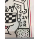 Keith Haring Litografia off set 50x70 cm certificat