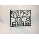 Keith Haring Lithographie Offset 50x70 cm zertifiziert