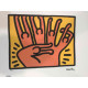 Keith Haring Lithograph off set 50x70 cm certified