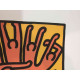 Keith Haring Lithograph off set 50x70 cm certified