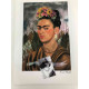 Frida Khalo Off set lithograph cm 50x70 certified