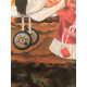 Frida Khalo Off set lithograph cm 50x70 certified