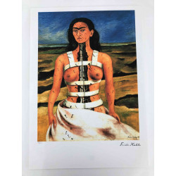 Frida Khalo Off set lithograph cm 50x70 certified