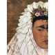 Frida Khalo Off set lithograph cm 50x70 certified