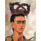 Frida Khalo Off set lithograph cm 50x70 certified