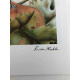 Frida Khalo Off set lithograph cm 50x70 certified