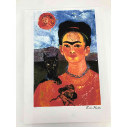 Frida Khalo Off set lithograph cm 50x70 certified