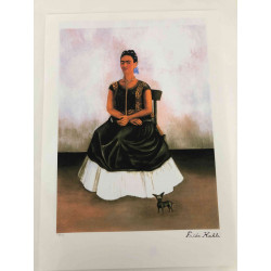 Frida Khalo Off set lithograph cm 50x70 certified